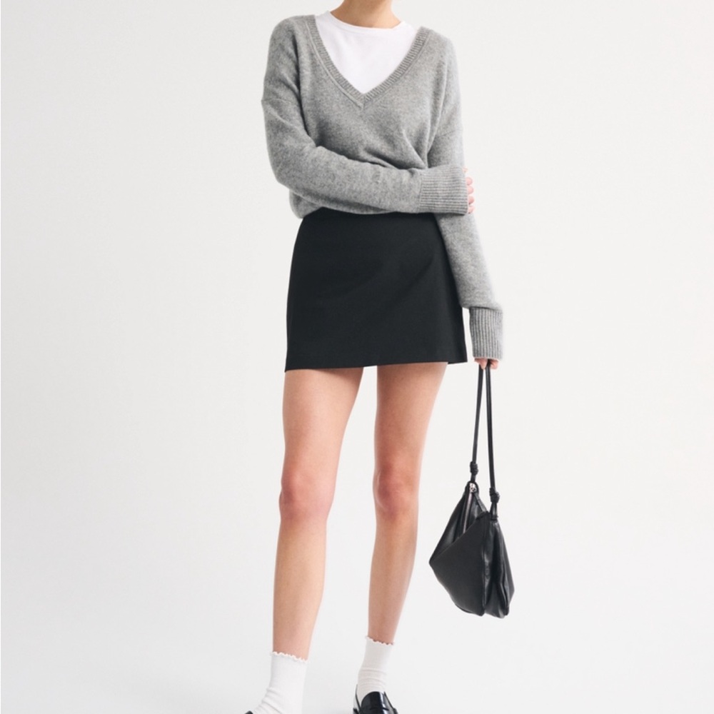 Abercrombie & Fitch Black Mini Skirt